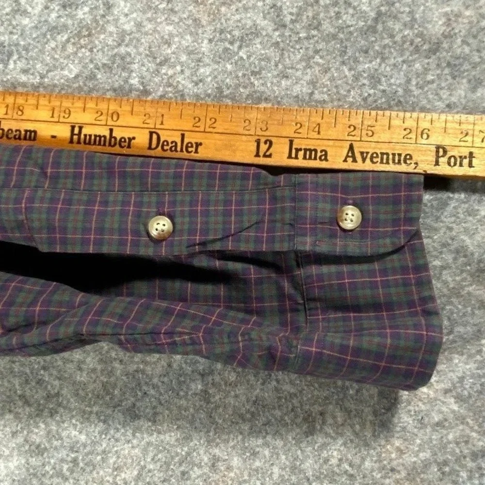 Polo Ralph Lauren Plaid Button Down Shirt Men's Long Sleeve Casual Classic Fit